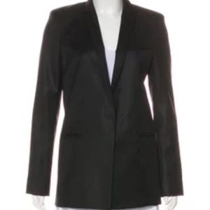 Black Helmut Lang Wool Blazer 4